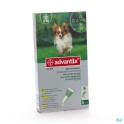Advantix 40/ 200 Honden < 4kg Fl 4x0,4ml