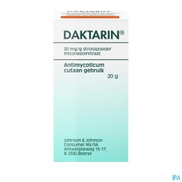Zwitserse Apotheek|Daktarin 20 mg/g cut. pwdr. dredg. cont. 20 g|Fungi