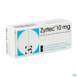 Zwitserse Apotheek|Zyrtec 10mg compr. pellic. (40)|Allergie