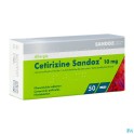 Zwitserse Apotheek|Cetisandoz Sandoz Comp 7 X 10mg|Allergie