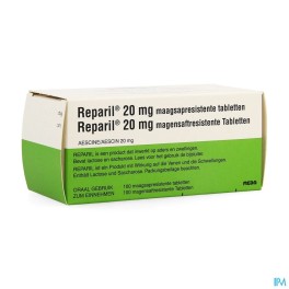 Zwitserse Apotheek|Reparil Comp Gastroresist 100 X 20mg|Tablettes