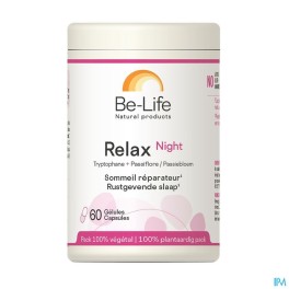 Zwitserse Apotheek|Relax Night Mineral Complex Be Life Gel 60|Stress - sleep
