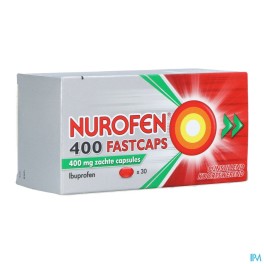 Zwitserse Apotheek|Nurofen 400 Fastcaps Caps 30x400mg|Muscles et articulations