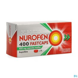 Zwitserse Apotheek|Nurofen 400 Fastcaps Caps 30x400mg|Muscles et articulations