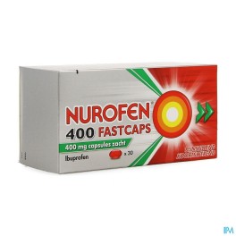 Zwitserse Apotheek||Spieren en gewrichtenNurofen 400 Fastcaps Caps 30x400mg