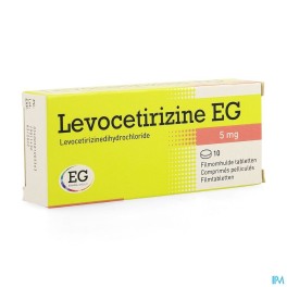Zwitserse Apotheek|Levocetirizine EG 5 Mg Comp Pell  10|Allergie