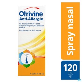 Zwitserse Apotheek|Otrivine Anti-Allergie 50 µg/dose nas. spray susp. spray cont. 120 doses|Nose sprays and drops