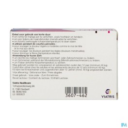 Zwitserse Apotheek|Brufen 400mg Comp Pell Tabl 30 X 400mg|Muscles et articulations