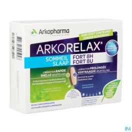 Zwitserse Apotheek|Arkorelax Sommeil Fort 8h Tabl 60|Stress - sleep
